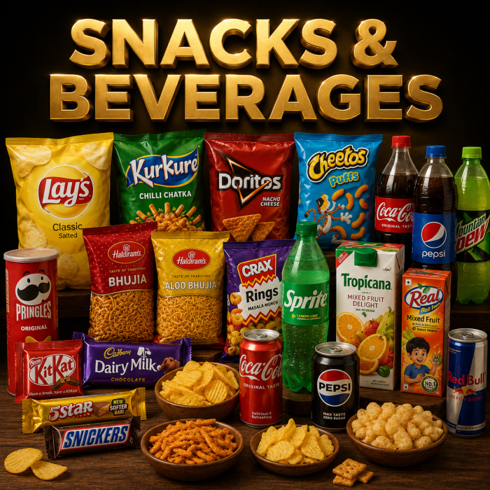 Snacks & Beverages