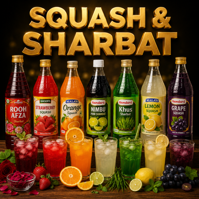 Squash & Sharbat