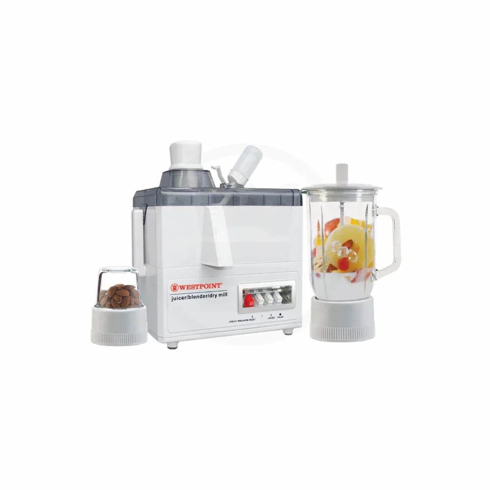 Westpoint WF-8813 – 3-in-1 Juicer, Blender &amp; Dry Mill