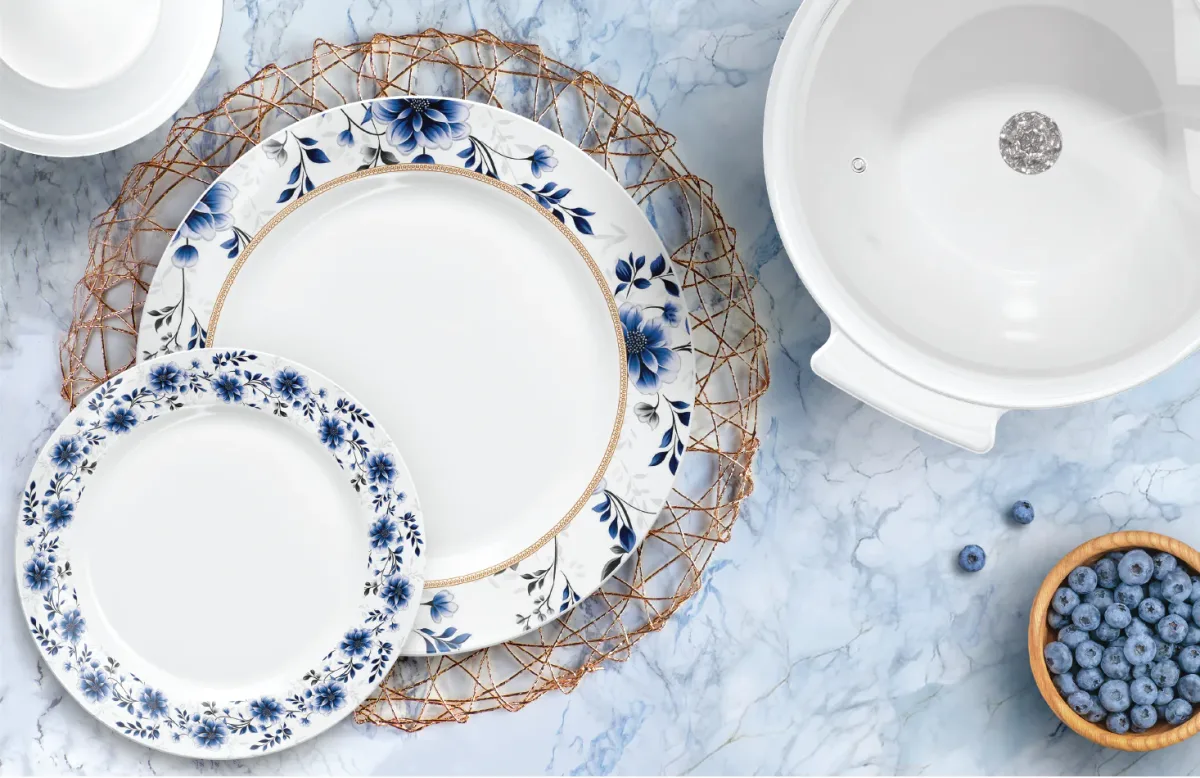 Trend Crystal Coated Dinner Set