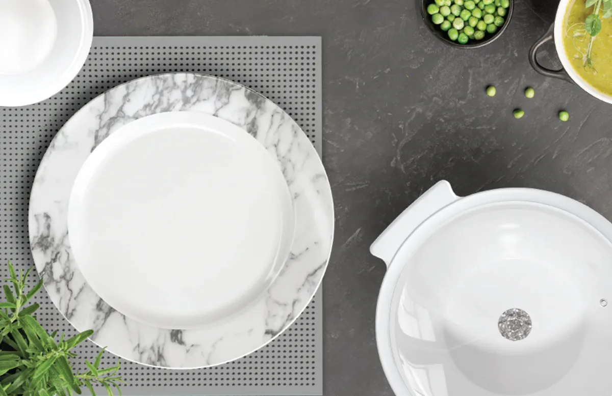 Trend Crystal Coated Dinner Set