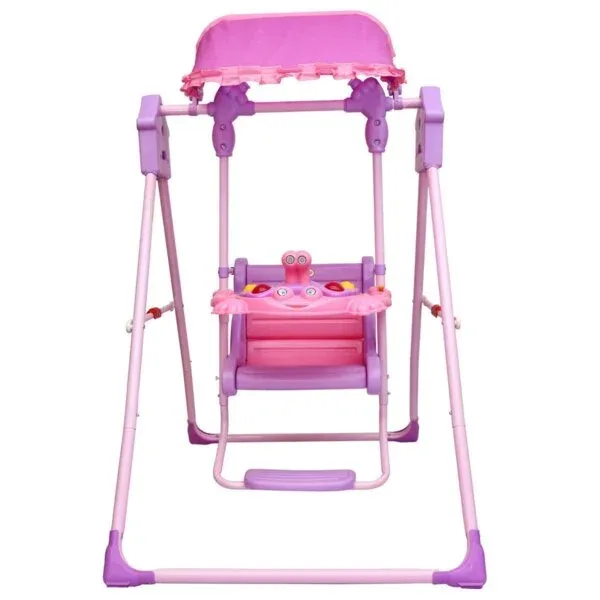 Buy LOMESH Purple Kids Swing – Safe & Comfortable Indoor/Outdoor Swing for Children