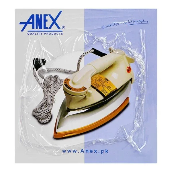 Order Anex Deluxe Dry Iron, 1000W, Golden, AG-2179
