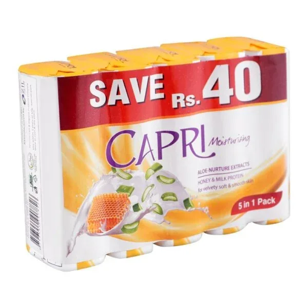 Capri Glow Natural Jasmine and Aloevera soap 5in1