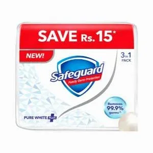 Safeguard Family Germs Protection Pure White Plus 3 in 1