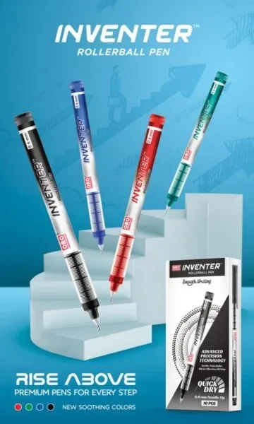 ORO Inventer RollerBall Pen BLACK - 1 Piece - ORO sultan mall.pk