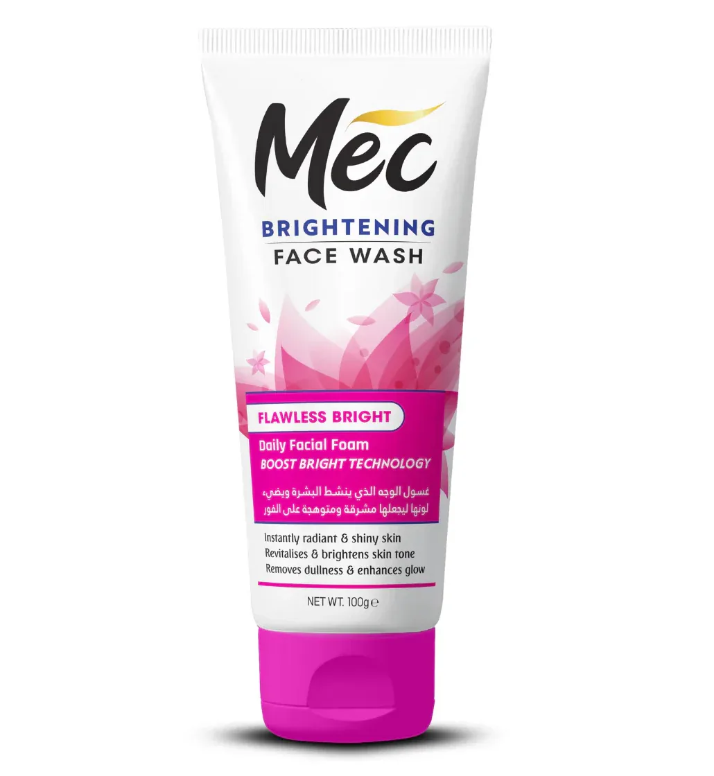 MEC Brightening Face Wash 100gm ( al flavours)