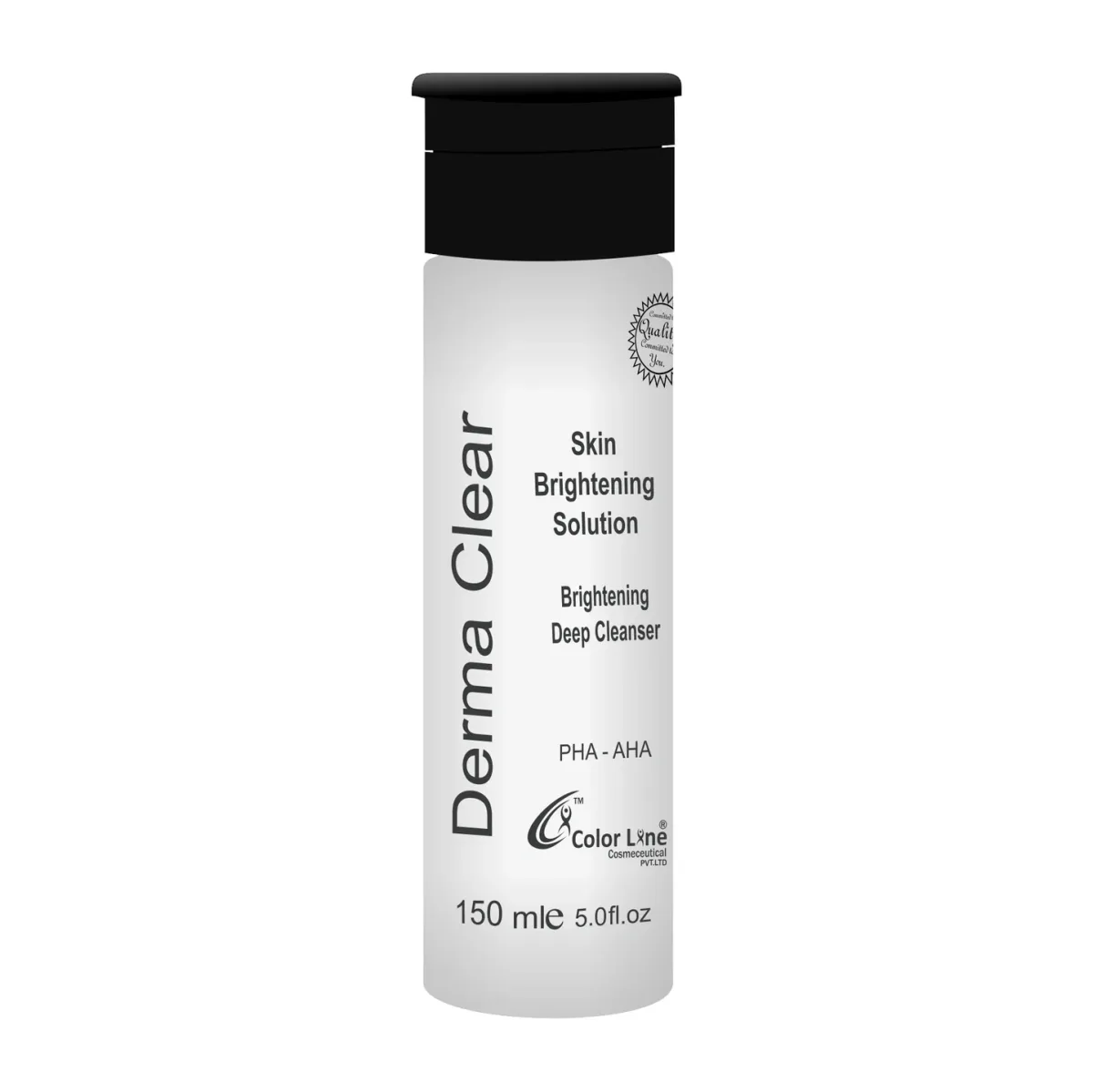 derma clear brightening solution brightening deep cleanser