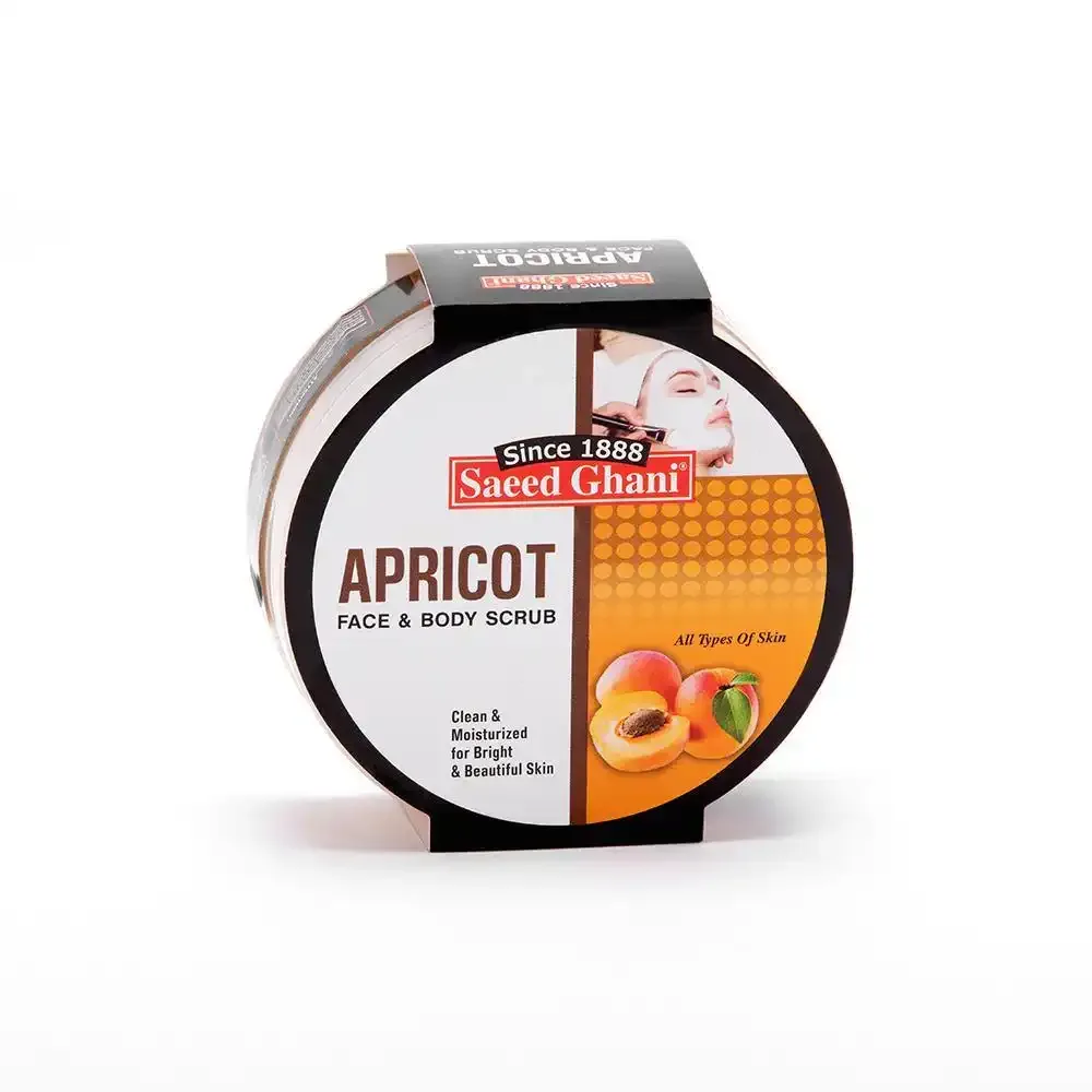 SAEED GHANI APRICOT FACRE AND BODY SCRUB
