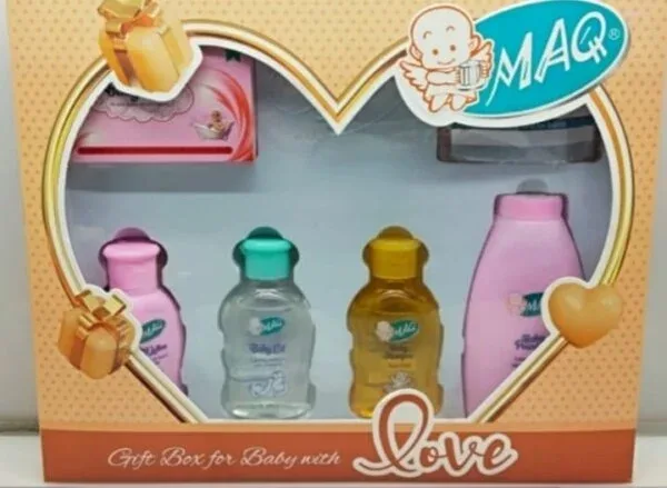 MAQ Baby Gift Set for Bathing (Baby gift pack) 6 in 1 |