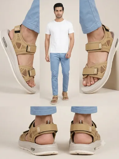 Premium Men's Comfort Sandals – Hyper Burst Cushion Sole
