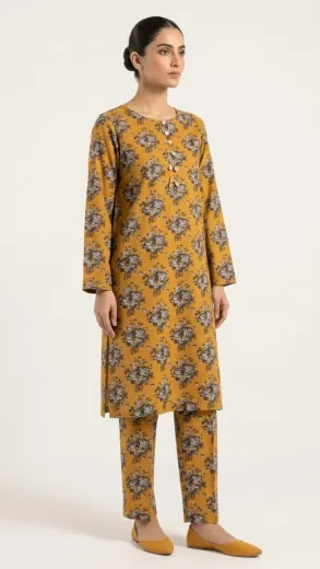 Ladies Printed Lawn 2 Pcs