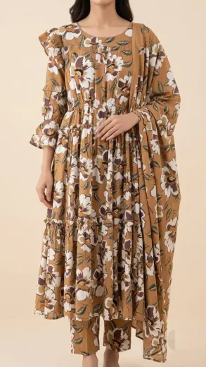 Ladies Printed Frock
