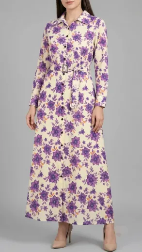 Lawn Printed Maxi