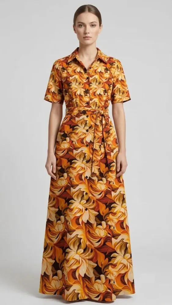 Lawn Printed Maxi