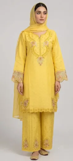 Embroidered Lawn 3 Pcs