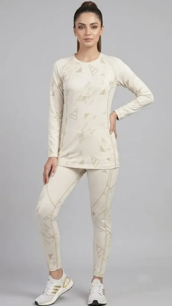 Ladies Half Sleeve Gym Suit