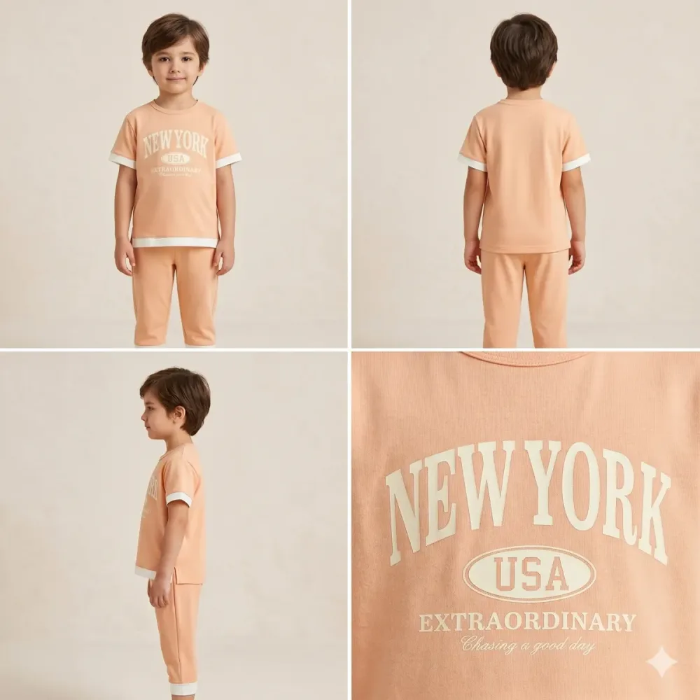 Baby Boys 2-Piece Casual Summer Suit