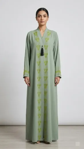 Embroidered Abaya