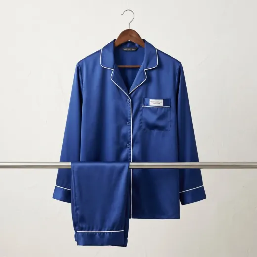 ladies night dress blue