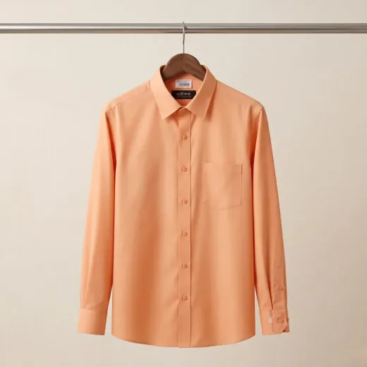 St. Eryx Premium Men's Formal Shirt – Peach