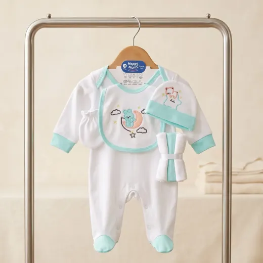 Premium Baby Romper – Soft Cotton Newborn Footed Romper