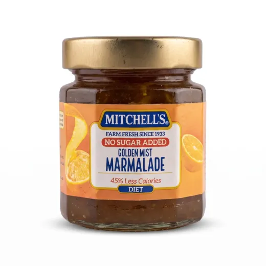 Mitchell's No Sugar Added Golden Mist Marmalade – 45% Less Calories