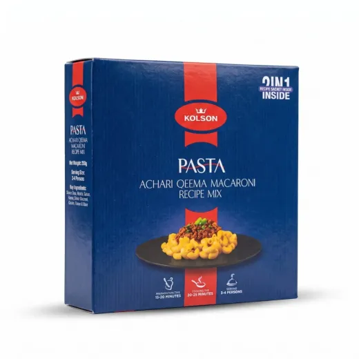 Kolson Pasta Achari Qeema Macaroni Recipe Mix – 250g