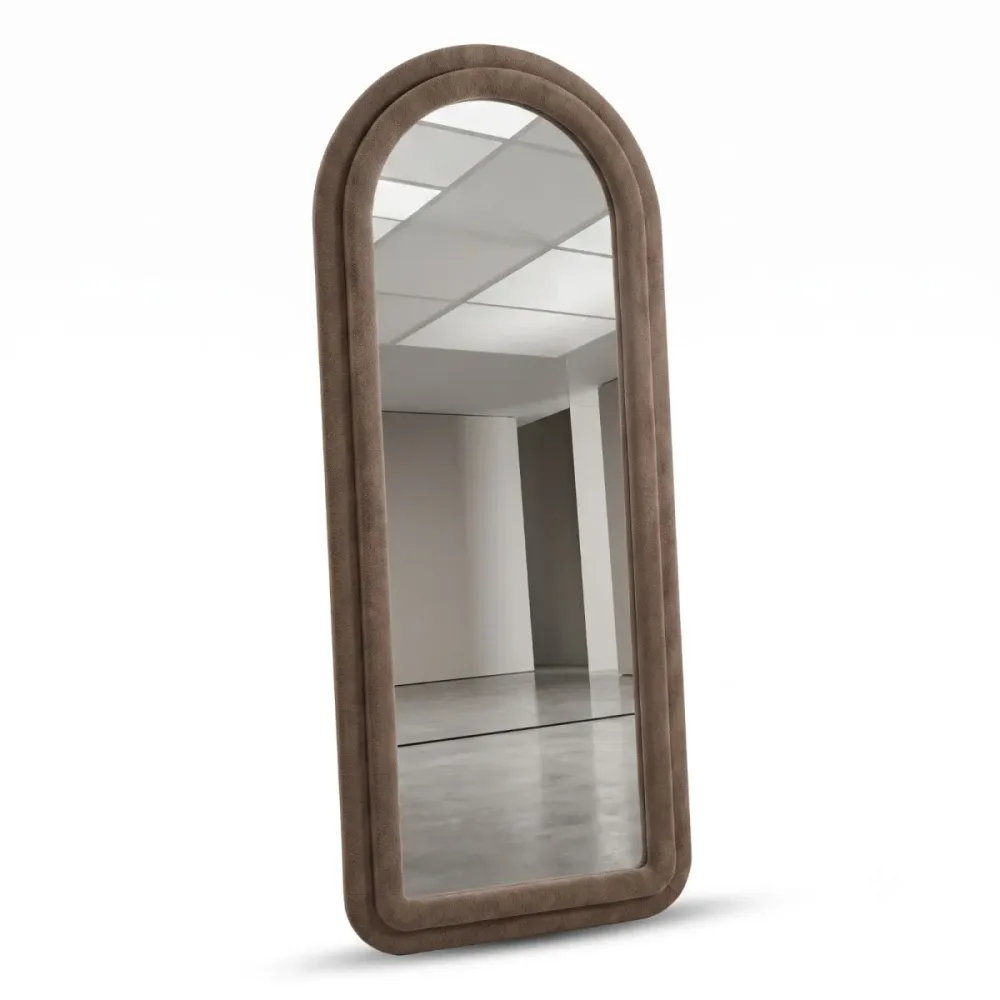 Modern Full-Length Arch Floor Mirror