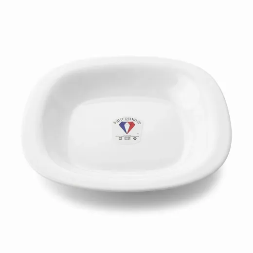 White Diamond Premium Square Serving Bowl