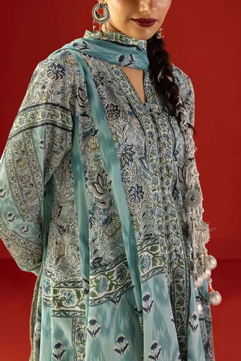3 Pcs Ladies Suit – CL-62303