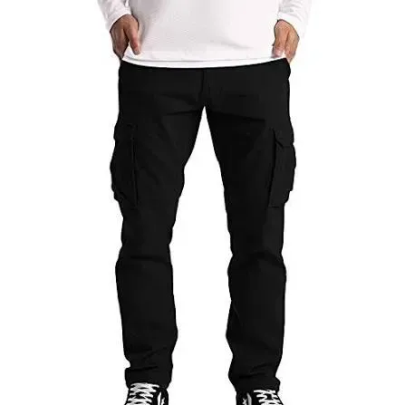 Men’s Black Cargo Pants
