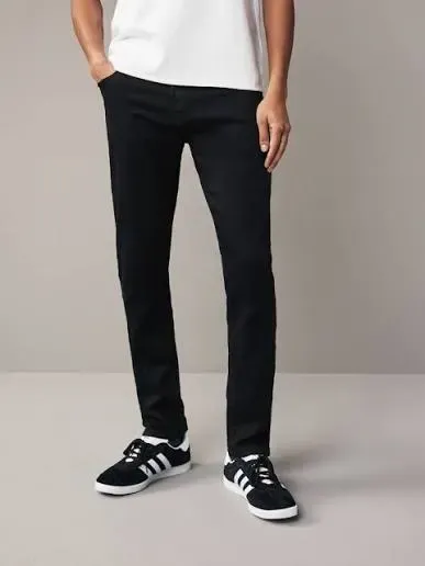 Men Black Slim Fit Stretchable Jeans