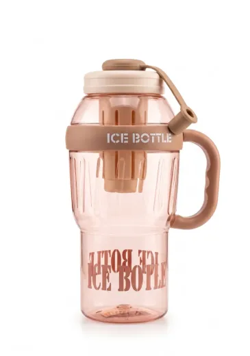 ICE Bottle Large Capacity Water Jug with Straw & Handle